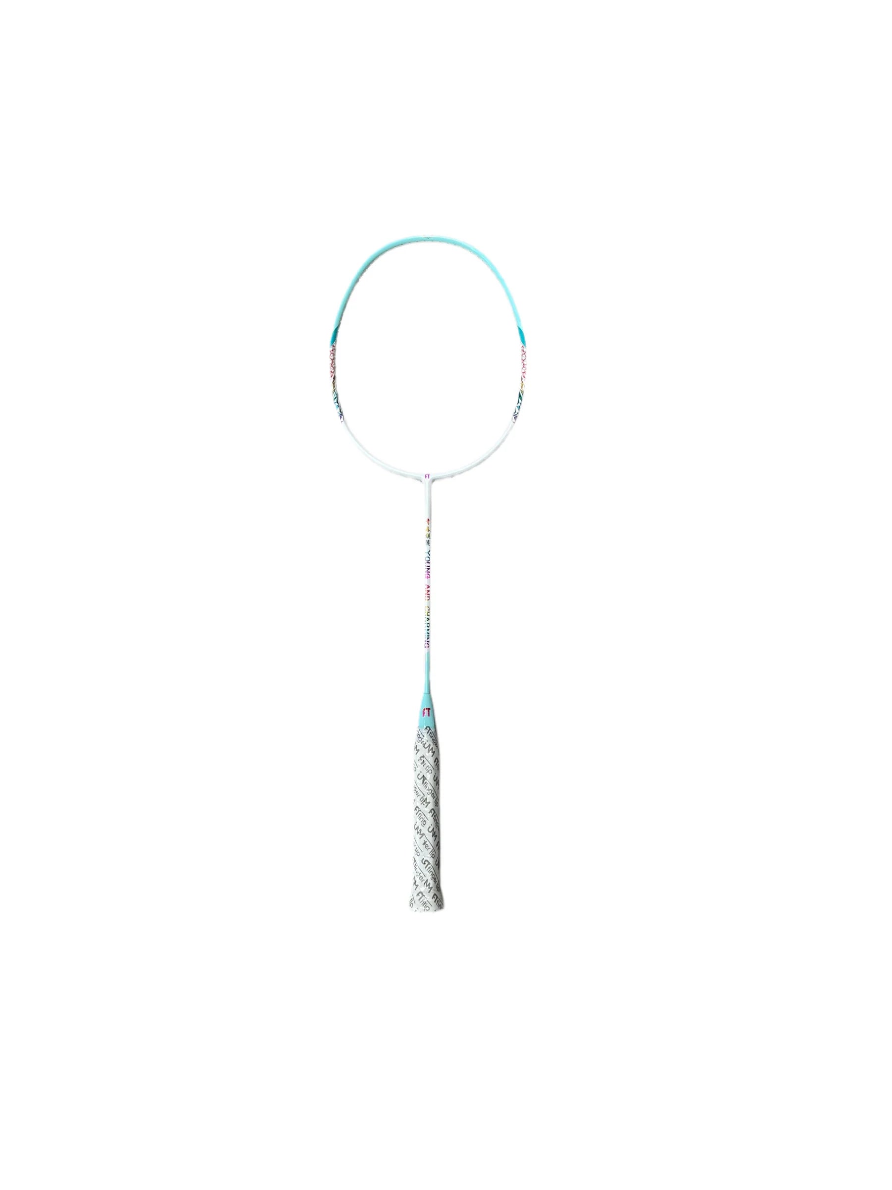 CLEARANCE SALE FINGER TIP Badminton Racket 8822 Pink Black Sky Blue