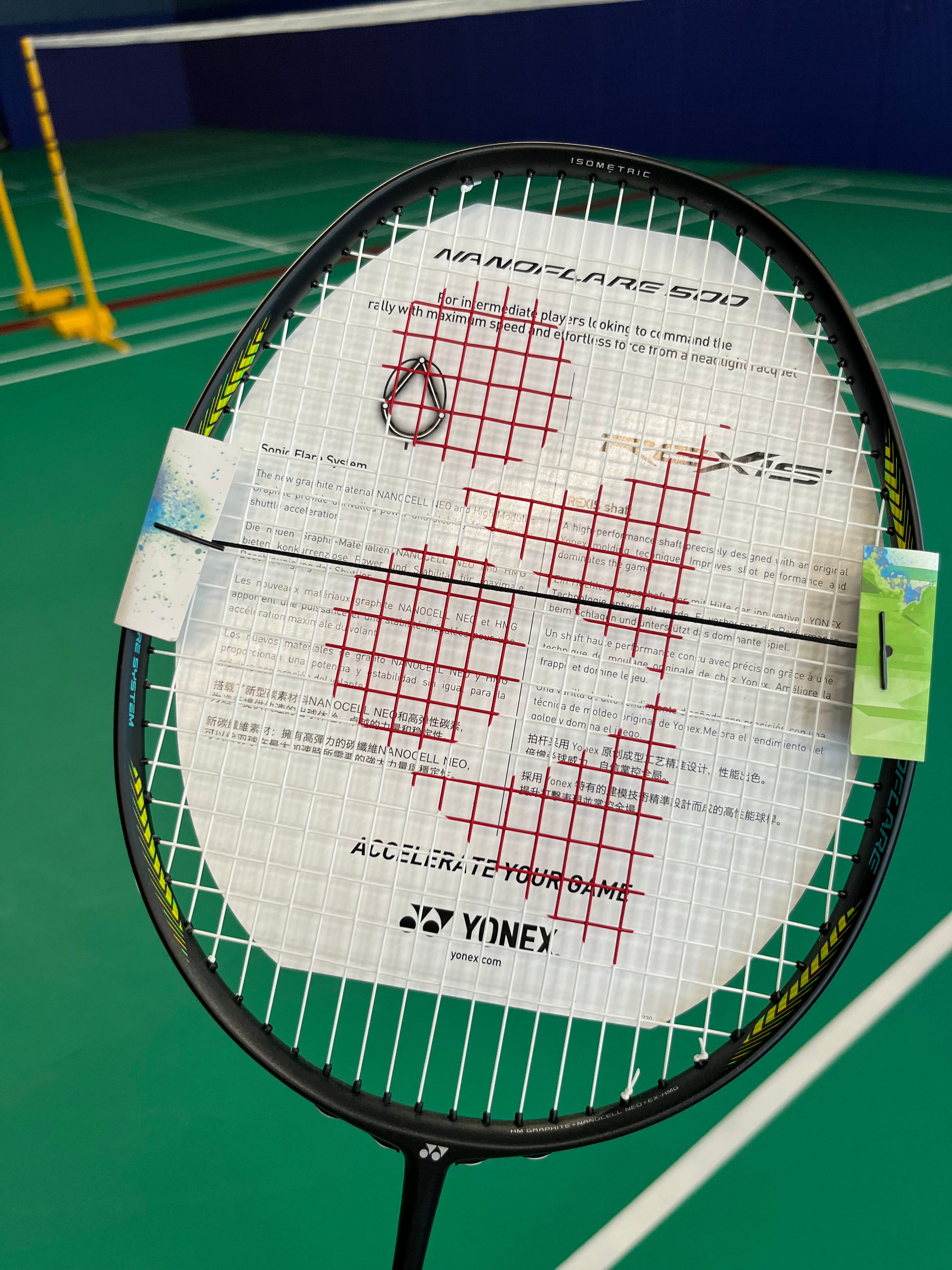 YONEX Nanoflare 500 Full Cover NF-500GE Badminton Rackets