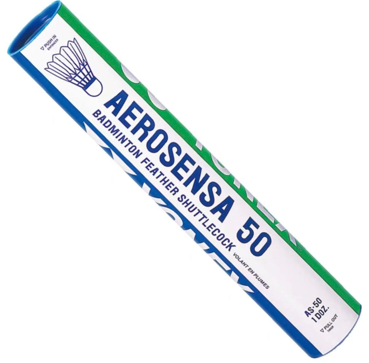 YONEX AEROSENSA 50 Feather Badminton Shuttlecocks – 12PCS