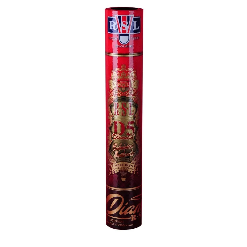 RSL D5 Badminton Shuttlecock Goose Feather Top Class