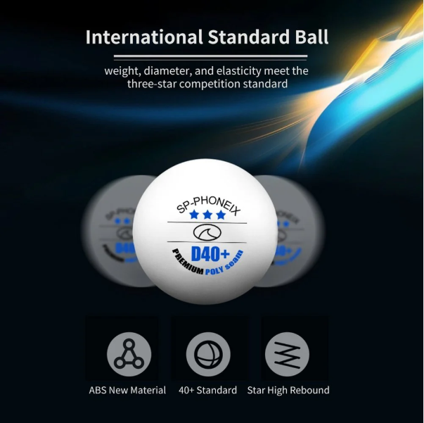 SPPHONEIX 3 Star Table Tennis Balls