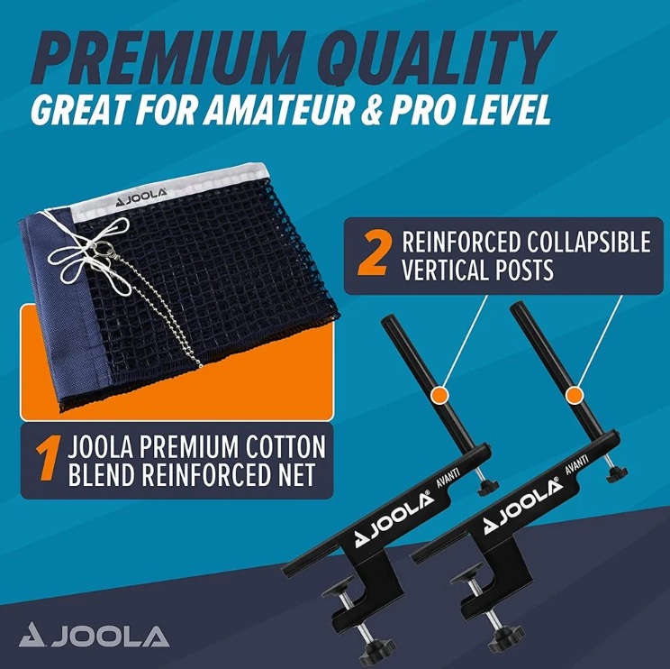JOOLATABLE TENNIS NET AND POST SET (31009AV)