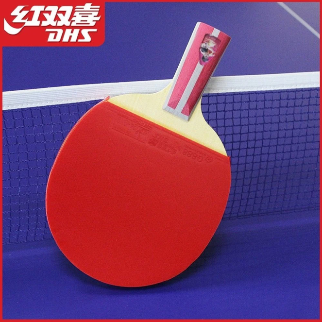 DHS 4 Star Table Tennis Bat Racket (Hurricane 3 + G888 Rubber)