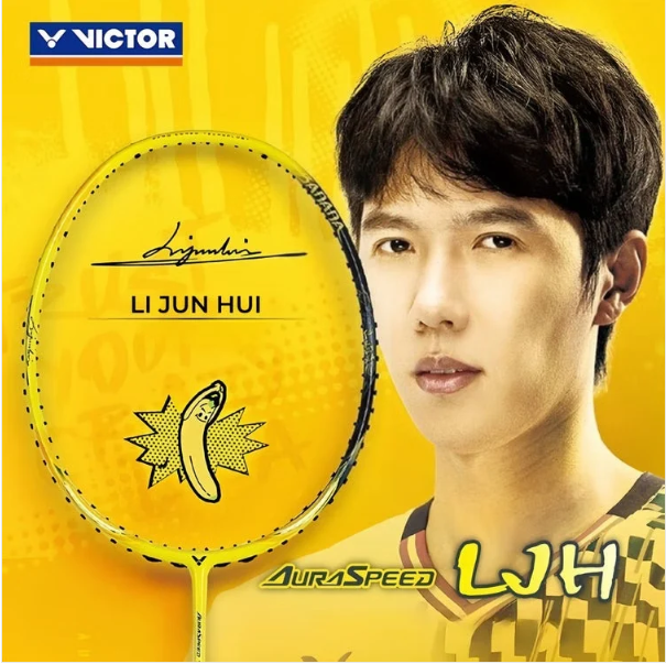 Victor Auraspeed ARS-LJH Speed Attacking Badminton Racquet 4U(83g)G6