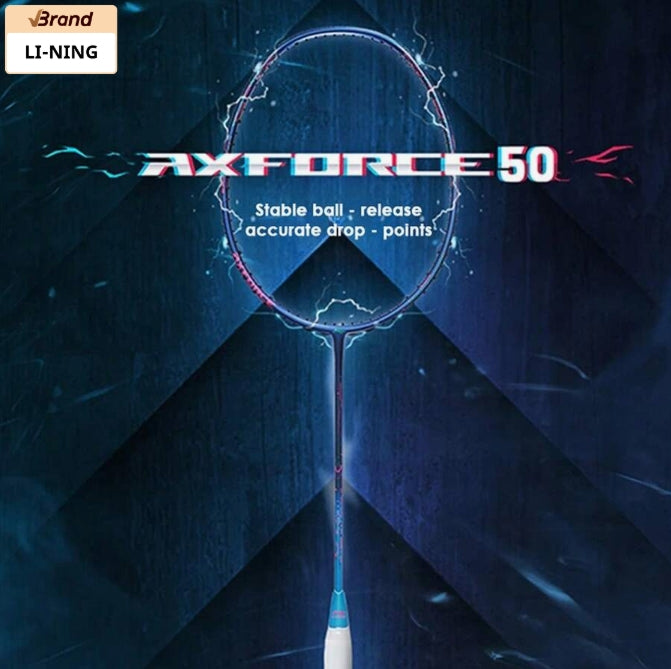 LI-NING AXFORCE 50 4U Badminton Racket – Lightweight Power