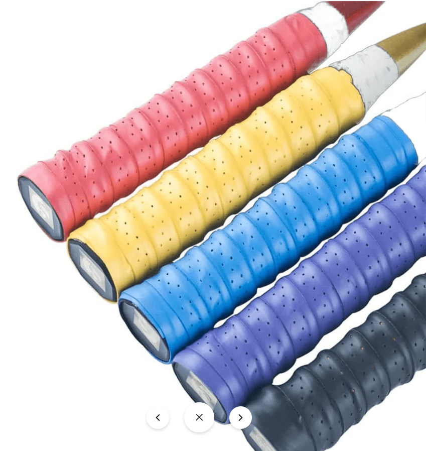 SPPHONEIX Memory EVA Keel Racket Grip Anti Slip Perforated Super Absorbent Tennis Overgrip Badminton Overgrip Pickleball Overgrip Various Sports Equipment Grip