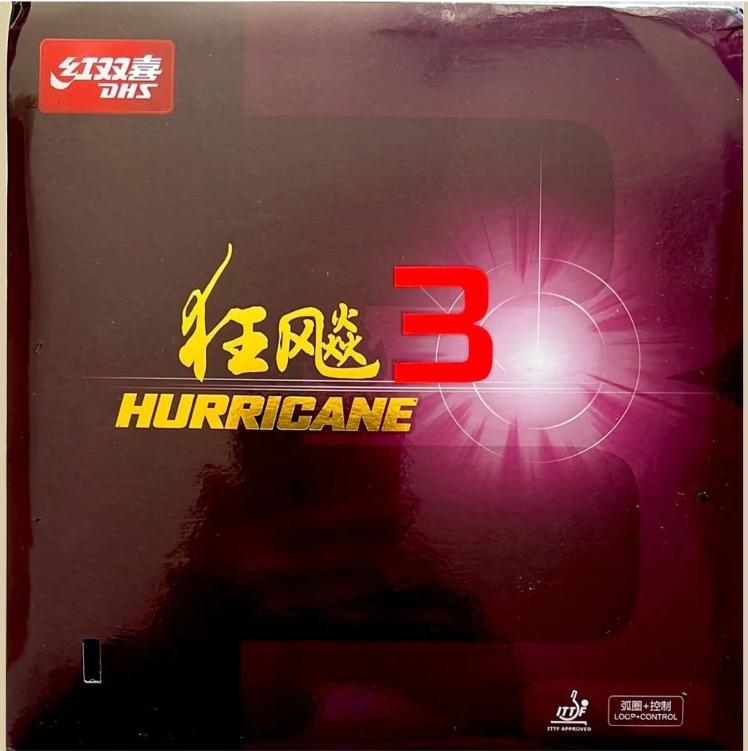 DHS Hurricane 3 Table Tennis Rubber