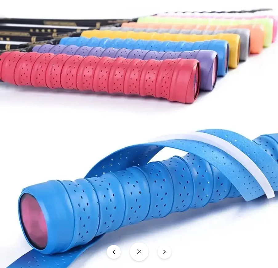 SPPHONEIX Memory EVA Keel Racket Grip Anti Slip Perforated Super Absorbent Tennis Overgrip Badminton Overgrip Pickleball Overgrip Various Sports Equipment Grip