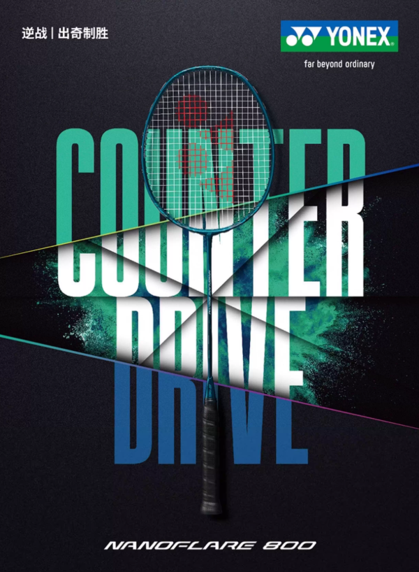 Yonex Nanoflare 800 Tour Badminton Racket 4UG6 Frame Only