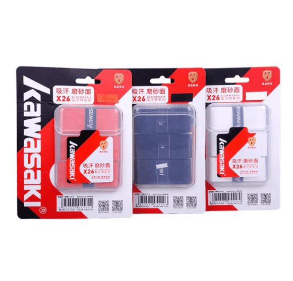 Kawasaki X26 Anti-slip Matte Badminton Squash Racquet Over Grip Tape Overgrip