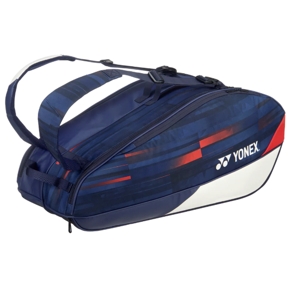 Yonex Limited Pro Racquet Bag-BA26PAEX (6 PCS) [White/Navy/Red]