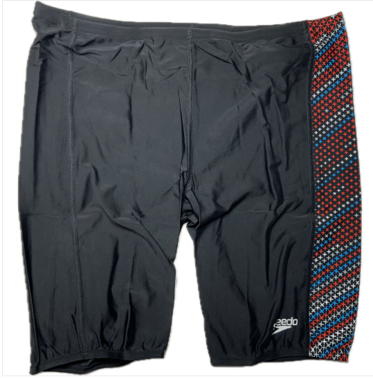 SPEEDO 3121 Mens Placement V Cut Jammer Swim trunks