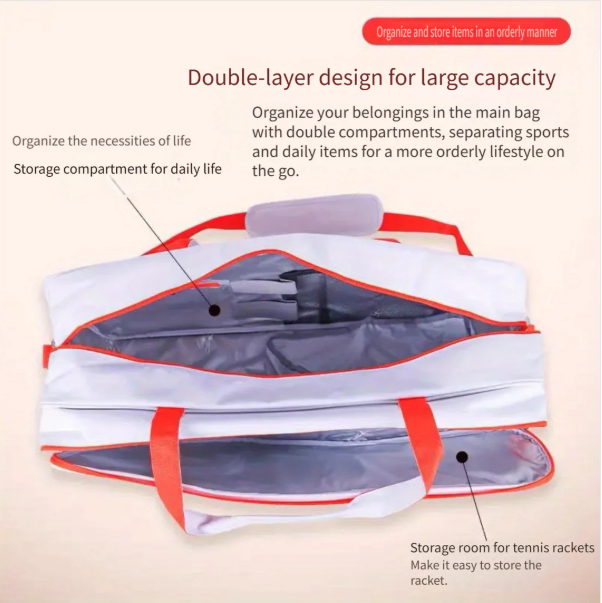 FIGER TIP Badminton Sport Bag(BAG-004)Sports 9 Pcs