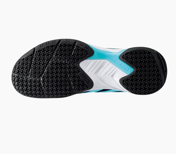 Yonex Power Cushion Cascade Accel Wide Badminton Shoes (Black/Ice Blue)