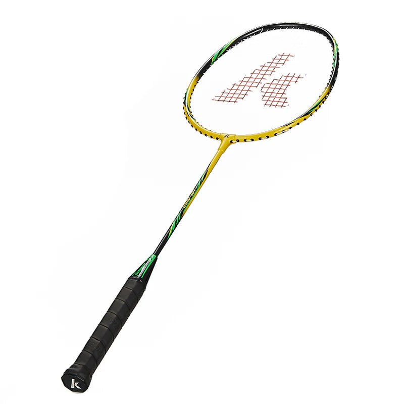 KAWASAKI UP-0160 UP-0182 Badminton Racket Strung Yellow Blue