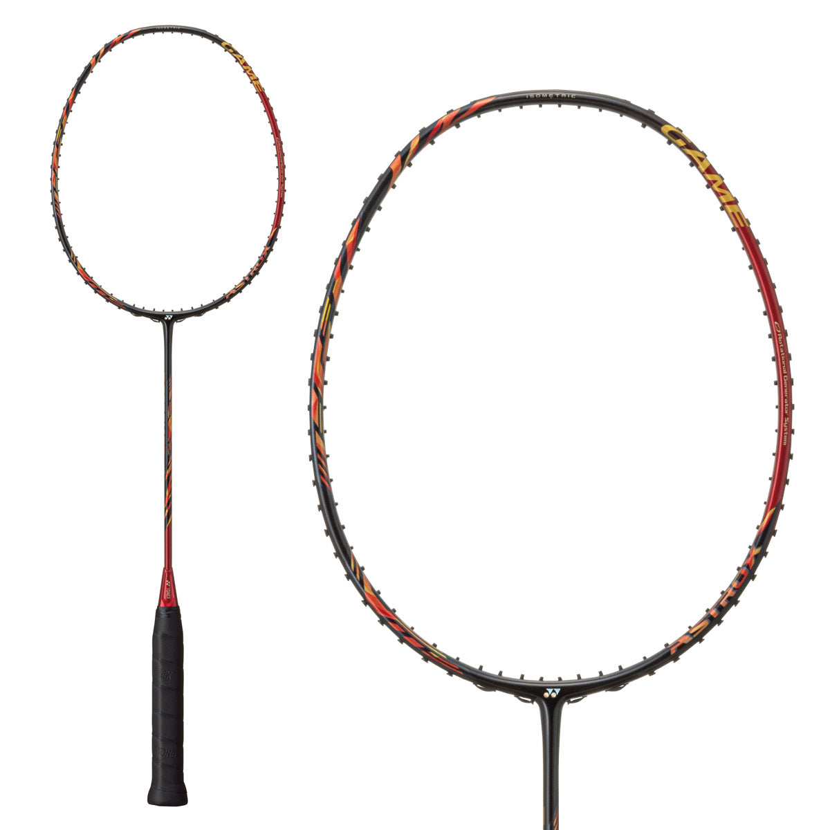 YONEX ASTROX 99 Game Cherry Sunburst Badminton Racket – Head-Heavy Power, Strong Smash & Offensive Play