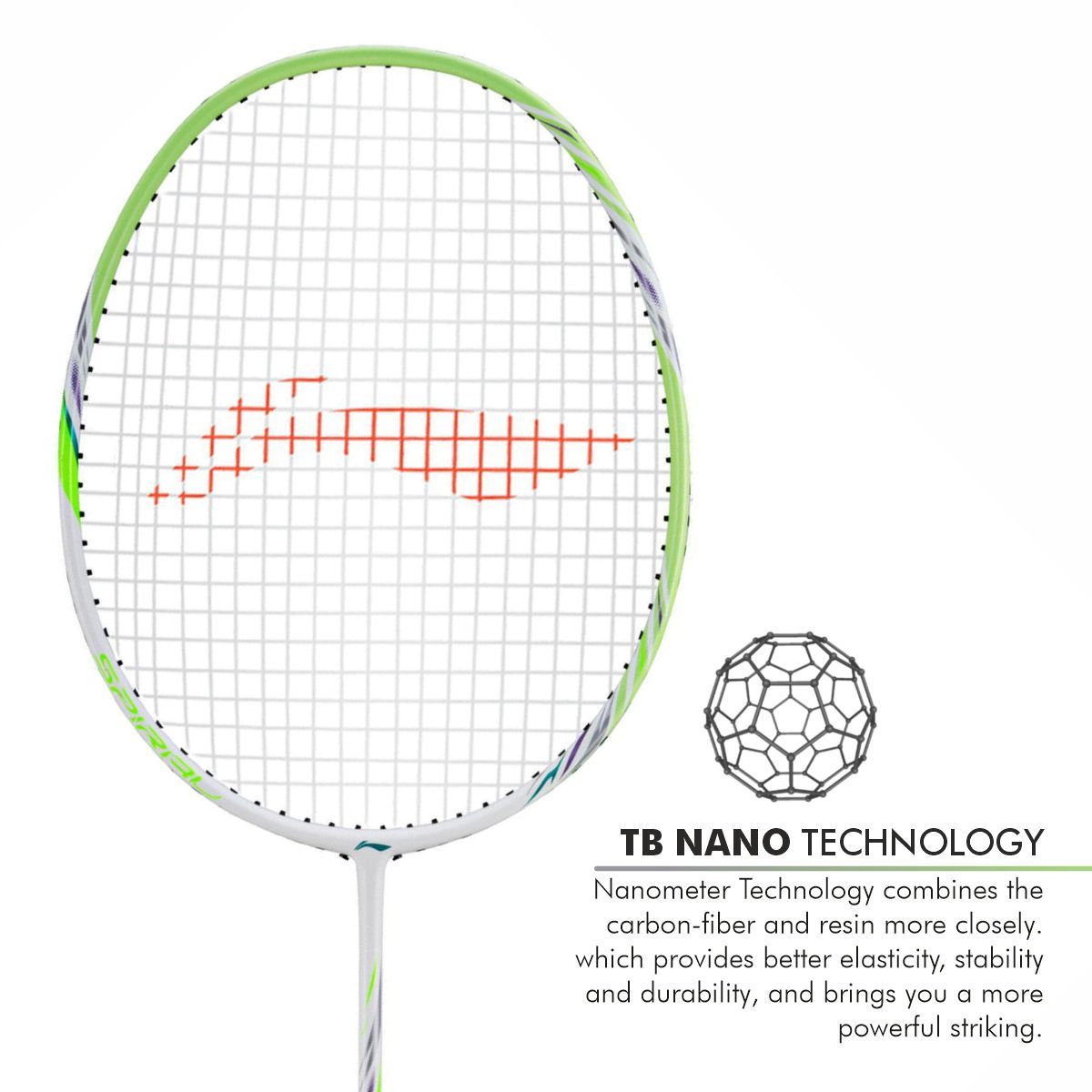 LI-NING BLADEX SPIRAL 5U G6 Badminton Racket – Speed-Oriented