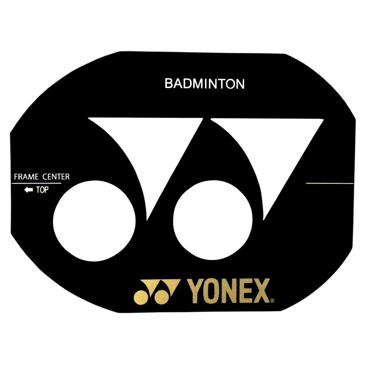 Yonex Badminton Racket Stencil Card AC418